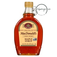 MACDONALD'S 100% Pure Maple Syrup (370mL) [SG]