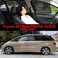 Magnet Car Window Sunshade for Toyota ESTIMA/PREVIA ACR30 2000-2005 Car Curtains Anti-Mosquito Car S