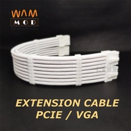 PCIE 2x 8pin VGA Extension Cable | 2x 6p For GPU with Comb GANDENG SEPARATE/