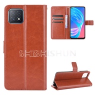 OPPO A73 5G case cover Full Cover Flip Leather Case Mobile Phone Case OPPOA73 5G 2020 leather case c