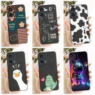 For Motorola Edge 50 Fusion Case XT2429-1 Stylish Art Cartoon Letters Cover Soft TPU Phone Cases For
