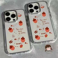 Cute Strawberry Coffee Phone Case For Vivo X300 X200 Pro Mini FE X100S X100 Ultra X90S X90 X80 T4X T