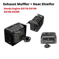 (Ready Stock)Honda Gx160 Gasoline Engine Exhaust / Exjos 5.5hp/6.5hp/7.0hp/7.5hp