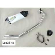 YAMAHA LC135 4S LC135 OLD NEW V1 - NOBI NEO SS RACING EXHAUST (READY STOCK/SHIPPING FROM SARAWAK)
