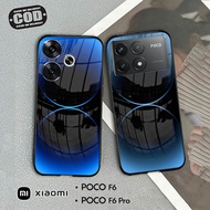 Glass Softcase For poco F6 & poco F6 PRO - Cellphone Case poco F6 & poco F6 PRO [T40].