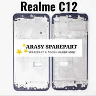 Lcd Frame - Middle bone LCD Stand Realme C12 Original