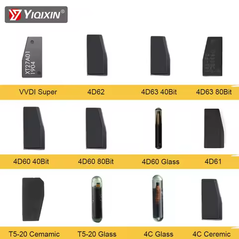 Xhorse VVDI Super Chip XT27A01/A66 Mini VVDI2 Key Tool 8A Transponder Car Key Chip 4D67/T5-20 Chip/4