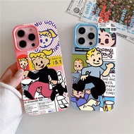 2 in 1 Case Live Girl casing suitable for Compatible with iphone 16 Casing iPhone 11 12 13 14 15 for