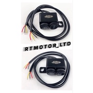 UNIVERSAL SPORT LIGHT LED SWITCH ON OFF 2 STEPS SUIS LAMPU LED SPORTLIGHT IKAT SIDE MIRROR MOTORCYCL