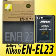 Nikon EN-EL23 Battery 3.8V for Coolpix P610s P900 P900s S810c