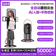 Q03 Tracking PTZ Smart AI Face Recognition 360 Degree Panoramic Shooting PTZ Face Tracking Stabilize