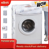 Allinit Dust Cover Cartoon Pattern Waterproof UV Resistance Anti Dirty Thickened for 10kg Washing Machine