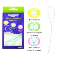 Cheapest Inductive Dental Floss threader 10pcs Pilot Silk Loop