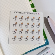 COMELS Pay Day Daily Chores Sticker Sheet for Planner Bullet Journals Journaling Diary