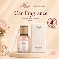 [Buy2RM89]Lovely Lace Car Perfume Diffuser with Cotton Stick  (100ml)