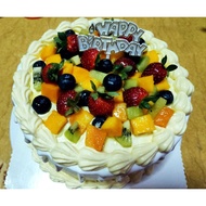 Fresh fruits cake 1.5kg 8inch (fresh fruits)