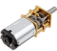 Yosoo Mini DC 6/ 12V Speed Reduction Gear DC Motor 50/200/ 300RPM with Metal Gearbox Replacement N20