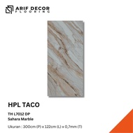HPL TACO TH L7012 DP Sahara Marble Panjang 3m