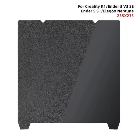 PEI Textured Creality K1 Build Plate K1C Bed H1H PEO Smooth Magnetic Sheet 235x235 For 3D Printer En