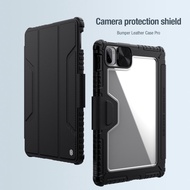 🇸🇬 Xiaomi Mi Pad 6 / 5 / Pro 11" / 12.4" Nillkin Bumper Leather Case Camera Shield Protector Cover