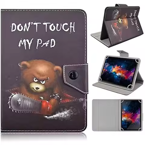 Universal 7"8"10.1"Tablet Case,8inch 10inch Tablet Cover,Folio Leather Stand Shell Case for 7-10.5 i