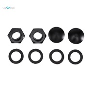 Rear Windshield Glass Strut Hardware Kit Fit for   92-95 Hatchback EG6  Black