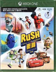 全新未拆 XBOX ONE 衝鋒 迪士尼皮克斯大冒險 中文亞版 Rush Disney Pixar Adventure