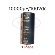 10000uf 100v Capacitor 10000uF100v 100v10000uf 105C Size 3.5x7.0cm Audio Equipment 10000uf/100v