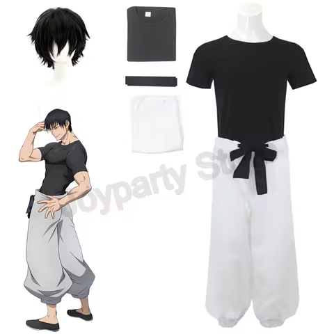 Anime Jujutsu Kaisen Fubuki Shinnji Cosplay Costume For Women Men Season 2 Fubuki Shinnji Wigs Hairs