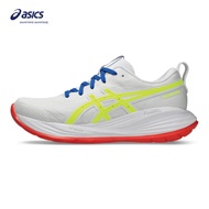 ASICS Women GEL-CUMULUS 27 ATC Running Shoes in White/Safety Yellow