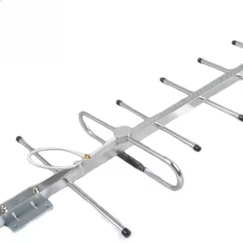 UHF/VHF 433MHZ 6/8/10 Dbi Wireless Yagi Antenna Directional Amplifier High Gain Outdoor Waterproof S