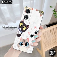 HP Case OPPO A78 5G Latest Fashion Case Cat Softcase OPPO A78 5G Silicone Pro Camera Casing OPPO A78