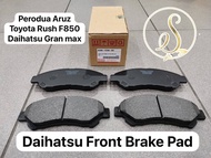 100% ORIGINAL DAIHATSU PERODUA ARUZ TOYOTA RUSH F850 GRAND MAX FRONT DISC BRAKE PAD 04465–YZ200 0446