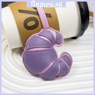 FL Croissants Keychain Bag Charms for Purse Handbag Backpack Bag Pendant Charms