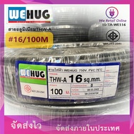 สายไฟอลูมิเนียม THW-A  เบอร์ 16  (100เมตร)  WEHUG