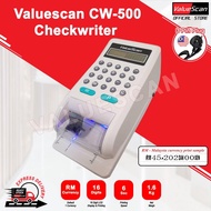 CW-500 & CW-500M CHECK WRITER / CW500 & CW500M CHEQUE PRINTER