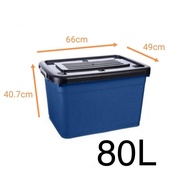 Century 80L Storage Box With Wheel 80 Litres - 7999 Sec