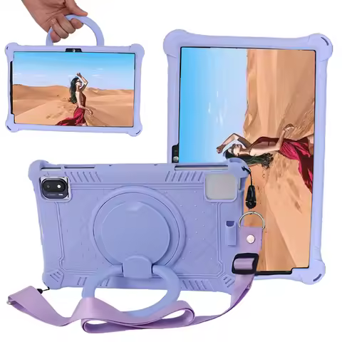 Rotating Case For TCL Tab 10s 10 HD 4G 10L Gen2 10.1inch 10TabMax 10 Gen2 10.36 inch Soft Silicone S
