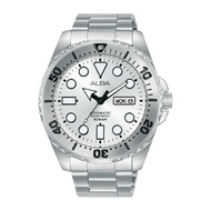 Alba AL4491X1 White Dial  Automatic Men;s Watch