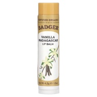 U.S. Imported Badger Badger Badger Lip Balm Madagascar Vanilla Flavor 1.14.5