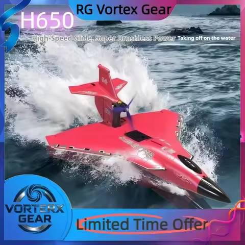 Vortex Gear H650 Water Land And Air Raptor Airframe Brushless Motor Propeller Balanced Flight Contro