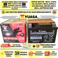 AKI MOTOR BEAT, VARIO 110, SPACY, BLADE, REVO, VERZA, GENIO YTZ5S YUASA ORI MF