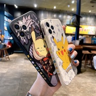 Cute Pikachu Suitable for Apple X Phone Case XS Rubik's Cube Liquid Silicone XSMAX New Product XR Co