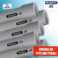 premium Pipa PVC Rucika JIS 3/4" inch Per Batang 4 Meter Paralon