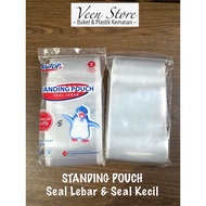 Standing Pouch Size 9x15 | Standing Clip Plastic