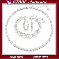 Crystal Pearl Matrix Symbol NECKLACE