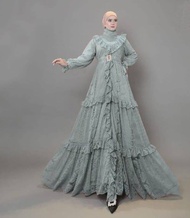 Baju Gamis Wanita Terbaru 2022 Viral Dress Ameena Gamis Maxi Wanita MuslimFashion Remaja Cewek Kekin