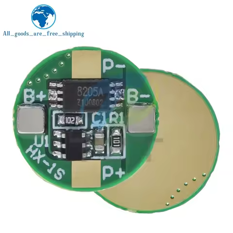 1/5/10PCS 1S 3.7V 2.5A TZT 14500 Lithium Lipo Cell Battery Charger Board Li-ion Battery Charging PCB