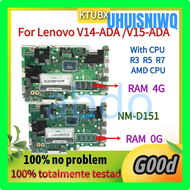 EISM NM-D151สำหรับ IDEAPAD Lenovo 3-17ADA05/V14-ADA/V15-ADA เมนบอร์ดแล็ปท็อป NM-C511ด้วย CPU AMD และ4G-RAM 100% ทดสอบ EISMZ