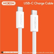 MOXOM LX-CB907 1 METER PD 240W TYPE-C TO TYPE-C DATA CABLE 240W Cable Fast Charging Cable